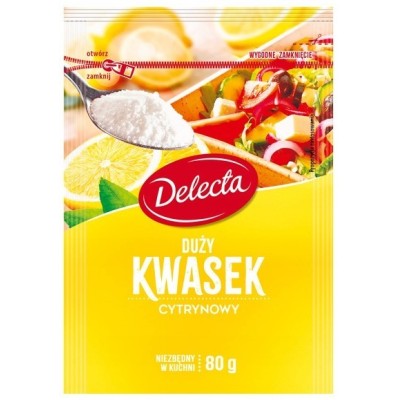 DELECTA KWASEK CYTRYNOWY duży 80g
