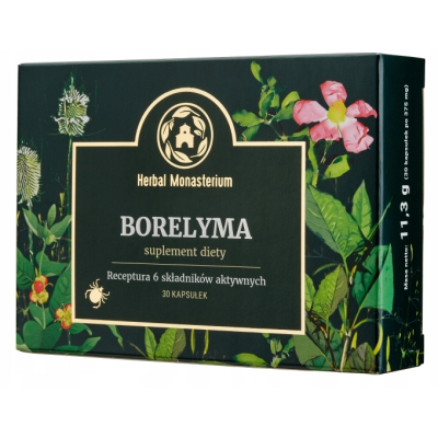 HERBAL MONASTERIUM BORELYMA 30 kapsułek na 1m-c pomoc