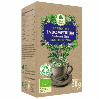 Dary Natury ENDOMETRIUM herbatka EKOLOGICZNA 25 x2g w