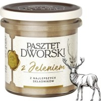 PASZTET DWORSKI Z JELENIEM WIEPRZ-DROB Z MIĘSEM Z JELENIA