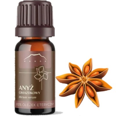 NANGA OLEJEK ETERYCZNY 100% ANYŻ GWIAZDKOWY 10ml