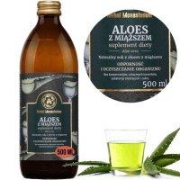 HERBAL SOK ALOES z miąższem 500ml wsparcie ODPORNOŚĆ