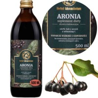 HERBAL SOK z ARONII Z WITAMINĄ C 500ml wsparcie: ODPORNOŚC