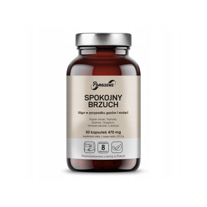 Yango Panaseus SPOKOJNY BRZUCH 50kps Naturalny skład