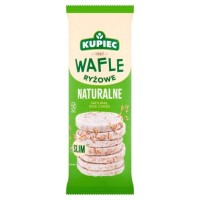 Kuiec WAFLE RYŻOWE NATURALNE KUPIEC SLIM bezglutenowe