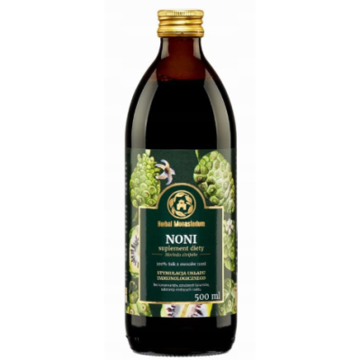 HERBAL 100% SOK z NONI 500ml wsparcie: STRES PRZEPRACOWANIE