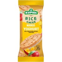 Kupiec WAFLE RYŻOWE W POLEWIE JOGURTOWEJ smak MANGO