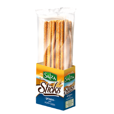 SALZA GRISSINI Z MAKIEM PALUCHY PALUSZKI STICKS KRÓTKA DATA