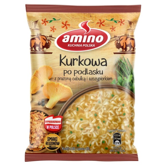 AMINO zupka KURKOWA PO PODLASKU z prażoną cebulką 61g