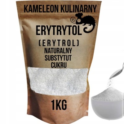 KAMELEON KULINARNY ERYTRYTOL 100% NISKOKALORYCZNY SŁODZIK W