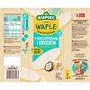 Kupiec WAFLE KUKURYDZIANE Z CZEKOLADĄ BIAŁĄ I WIÓRKAMI
