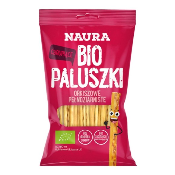 Naura PALUSZKI PEŁNOZIARNISTE Z SOLĄ orkiszowe NA ZAKWASIE