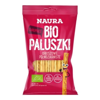 Naura PALUSZKI PEŁNOZIARNISTE Z SOLĄ orkiszowe NA ZAKWASIE