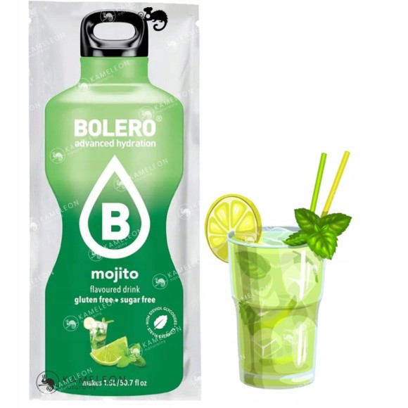 BOLERO DRINK NAPÓJ w proszku MOJITO bez CUKRU 9g