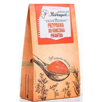 HERBAPOL PRZYPRAWA DO KURCZAKA PIKANTNA ostra MIX WARZYW Z