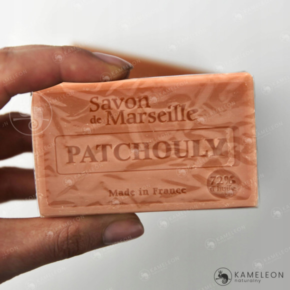 MYDŁO MARSYLSKIE PACZULI PACZULA 72% kostka 100g Le CHatelard 1802 MYDŁO MARSYLSKIE PACZULI PACZULA 72% kostka 100g Le CHatelard 1802