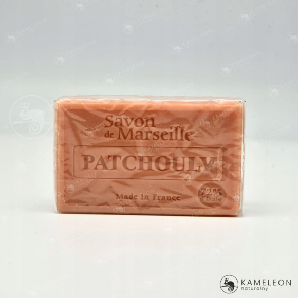 MYDŁO MARSYLSKIE PACZULI PACZULA 72% kostka 100g Le CHatelard 1802 MYDŁO MARSYLSKIE PACZULI PACZULA 72% kostka 100g Le CHatelard 1802
