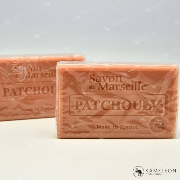 MYDŁO MARSYLSKIE PACZULI PACZULA 72% kostka 100g Le CHatelard 1802 MYDŁO MARSYLSKIE PACZULI PACZULA 72% kostka 100g Le CHatelard 1802