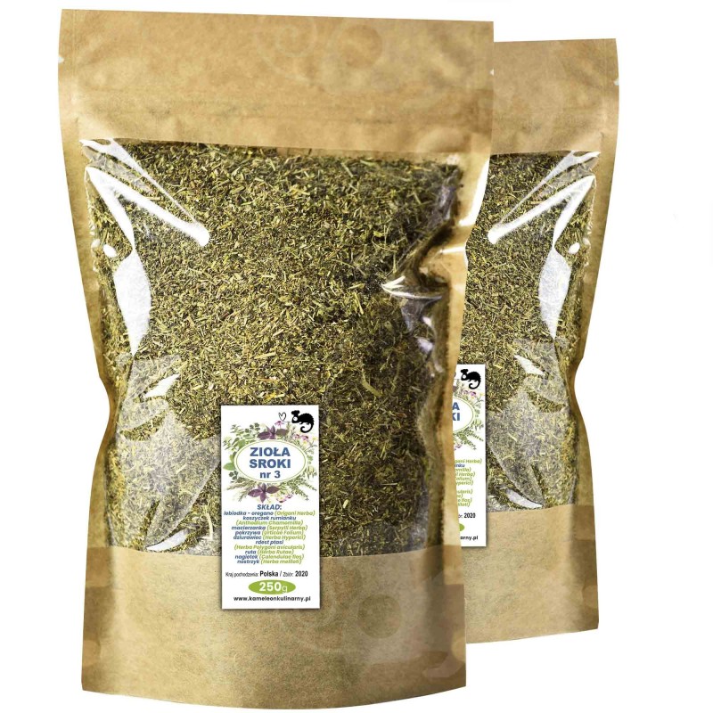 KAMELEON KULINARNY ZIOŁA SROKI nr 3 - 250g (DUŻE)
