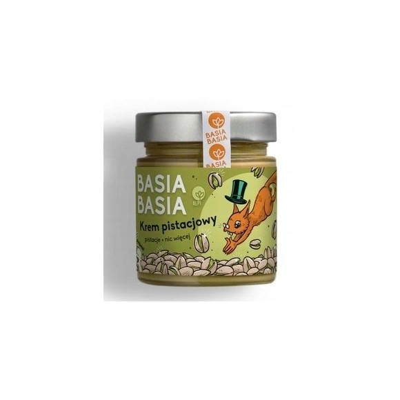 BASIA BASIA KREM PISTACJOWY 100% PISTACJE PRAŻONE i NIC