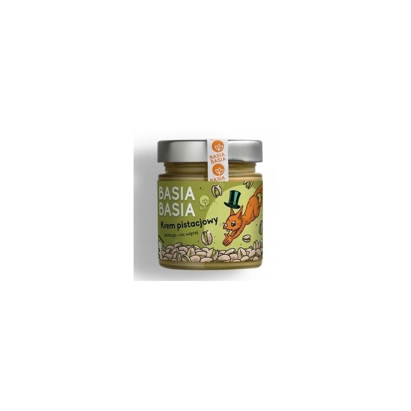 BASIA BASIA KREM PISTACJOWY 100% PISTACJE PRAŻONE i NIC