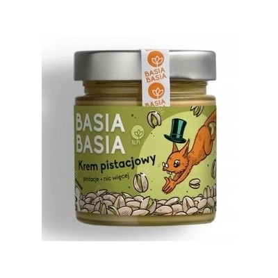 BASIA BASIA KREM PISTACJOWY 100% PISTACJE PRAŻONE i NIC