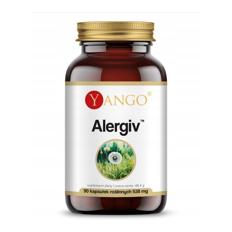 Yango ALERGIV pachnotka kwercytyna wsparcie ALERGIA 90