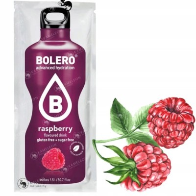 BOLERO DRINK NAPÓJ w proszku RASPBERRY MALINOWY 9g