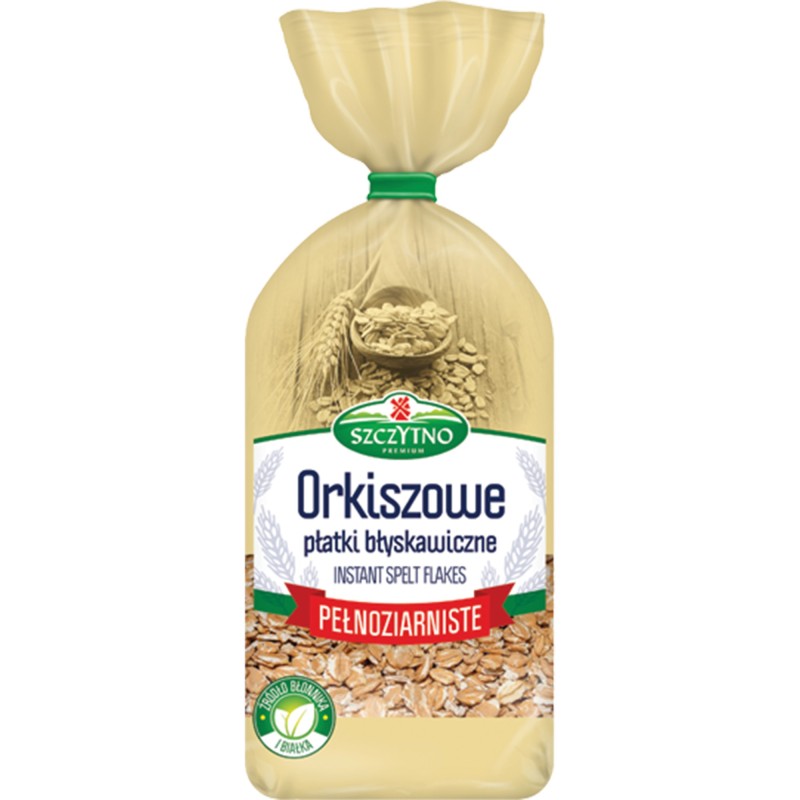 Melvit SZCZYTNO - PŁATKI ORKISZOWE BŁYSKAWICZNE