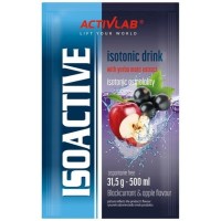 ISOACTIVE Izotonik CZARNA PORZECZKA 31,5g 1 sztuka nr4