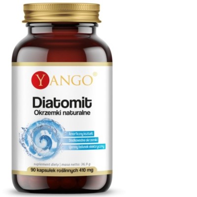 Yango DIATOMIT OKRZEMKI NATURALNE 90kaps krzem wsparcie