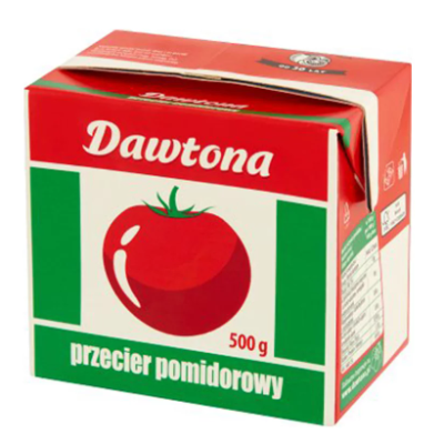 DAWTONA PRZECIER POMIDOROWY w kartonie passata di pomodoro