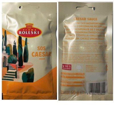 Roleski SOS CAESAR saszetka W SAM RAZ NA RAZ 50G