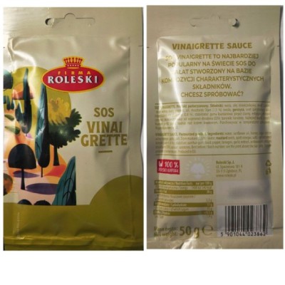 Roleski SOS VINAIGRETTE saszetka W SAM RAZ NA RAZ 50G