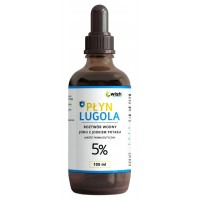 Wish PŁYN LUGOLA 5% czysty JOD JODEK POTASU 100ml