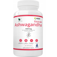 Wish ASHWAGANDHA 600mg ekstrakt pomoc na WZMOCNIENIE