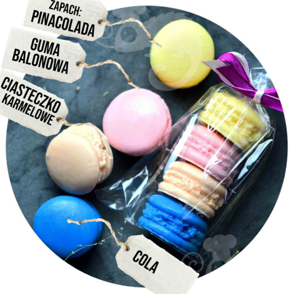 MYDŁO MYDEŁKA ręcznie robione MAKARONIK zestaw 4szt kolorowe MYDŁO MYDEŁKA ręcznie robione MAKARONIK zestaw 4szt kolorowe