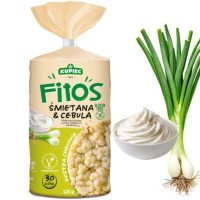 Kupiec FITOS WAFLE smakowe KUKURYDZIANE ŚMIETANA CEBULA
