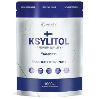 Wish KSYLITOL PREMIUM QUALITY Danisco zdrowy fiński CUKIER