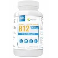 Wish WITAMINA B12 1000mcg METYLOKOBALAMINA 120kaps