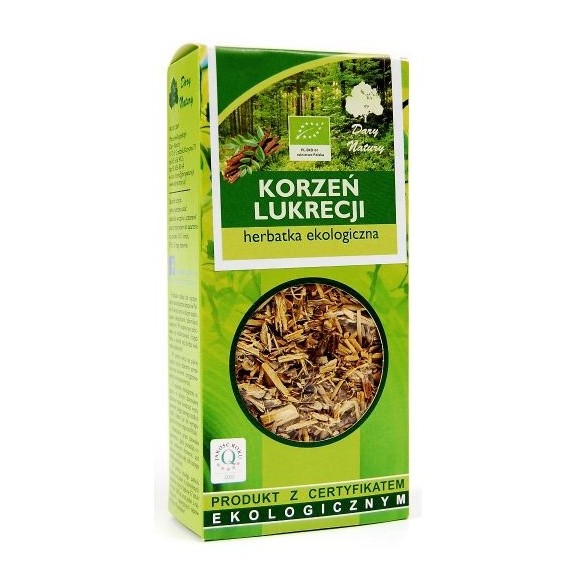 Dary Natury LUKRECJA KORZEŃ LUKRECJI eko 50g wsparcie