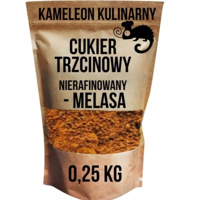 KAMELEON KULINARNY CUKIER TRZCINOWY NIERAFINOWANY MELASA