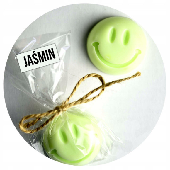 MYDŁO MYDEŁKO handmade SMILE jaśminowe JAŚMIN 1szt MYDŁO MYDEŁKO handmade SMILE jaśminowe JAŚMIN 1szt