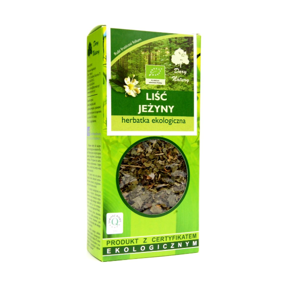 Dary Natury JEŻYNA LIŚĆ JEŻYNY eko 25g wsparcie GRYPA