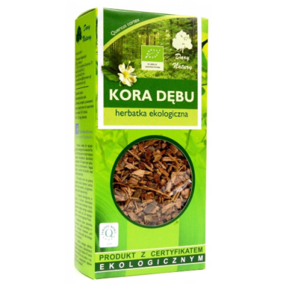 Dary Natury DĄB KORA DĘBU 100G EKO wsparcie na: ZATRUCIA
