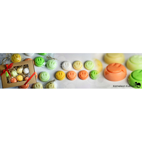 MYDŁO MYDEŁKO handmade SMILE jaśminowe JAŚMIN 1szt MYDŁO MYDEŁKO handmade SMILE jaśminowe JAŚMIN 1szt