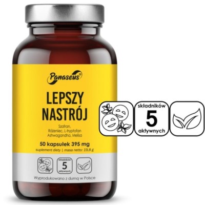 Yango Panaseus LEPSZY NASTRÓJ ashwagandha różeniec