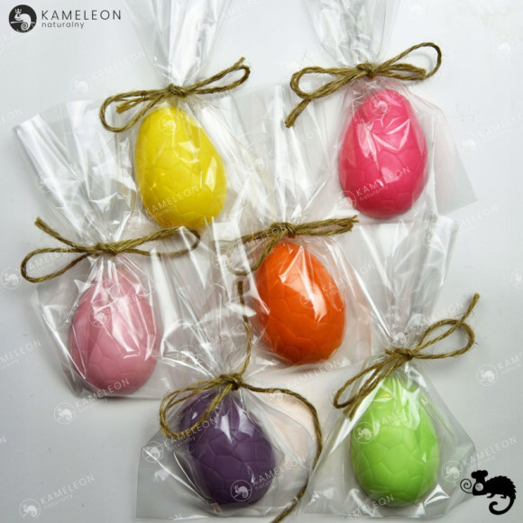 MYDŁO MYDEŁKO KOLOROWE JAJKO ręcznie robione ŚWIĘTA WIELKANOC Mango 1szt MYDŁO MYDEŁKO KOLOROWE JAJKO ręcznie robione ŚWIĘTA WIELKANOC Mango 1szt