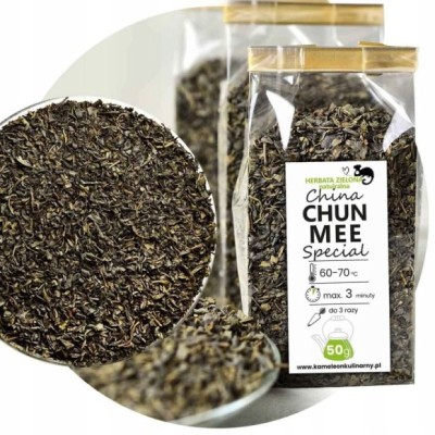 KAMELEON KULINARNY HERBATA ZIELONA naturalna CHUN MEE