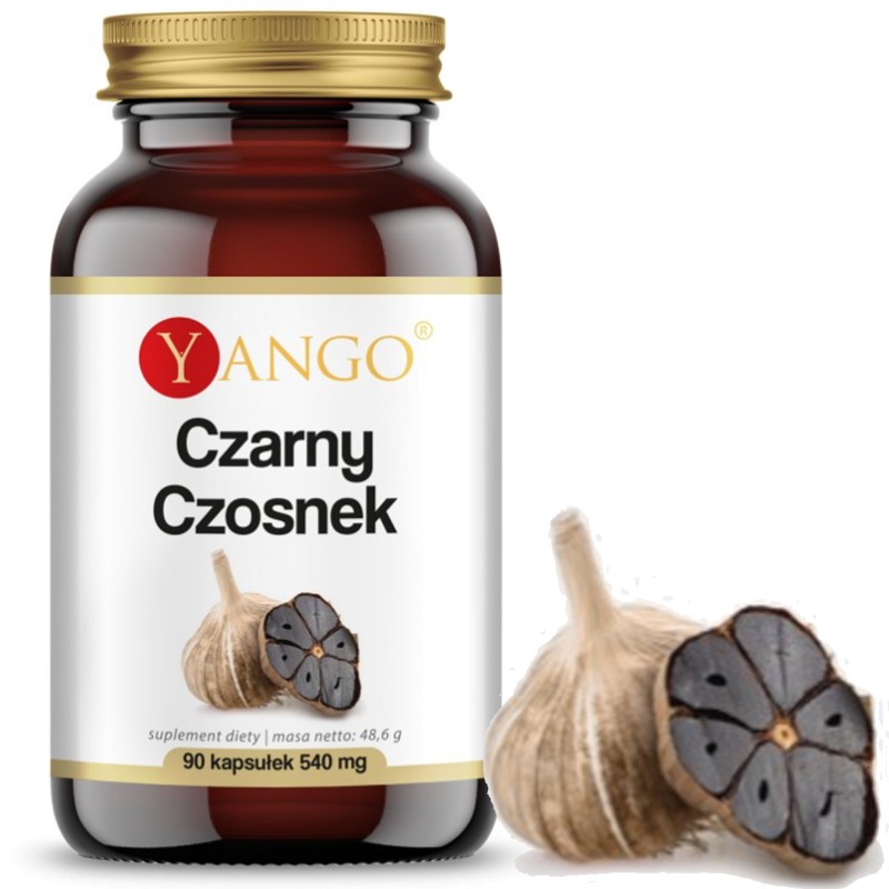 Yango CZARNY CZOSNEK wsparcie ODPORNOŚĆ UKŁAD ODDECHOWY 90